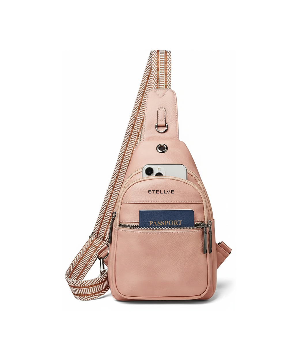 Crossbody Travel Bag – Passport & Mobile Organizer for Daily & Travel Use